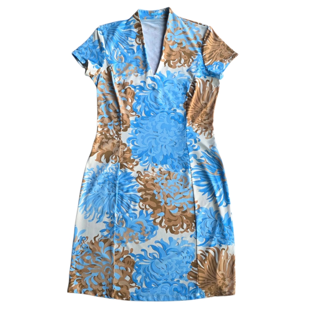 J. McLaughlin Ivana Sheath Dress Short Sleeve
